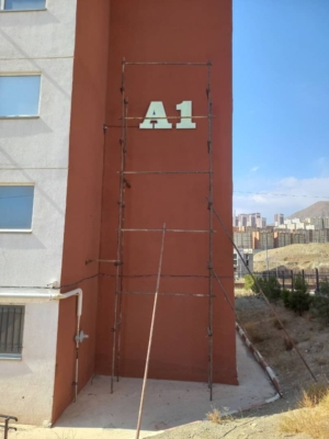 داربست تابلو سر در مغازه